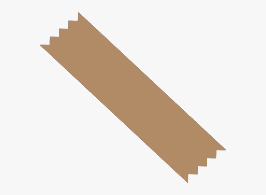 Adhesive Tape Paper Scotch Tape Duct Tape Clip Art - Transparent Background Piece Of Tape Png, Png Download, Free Download