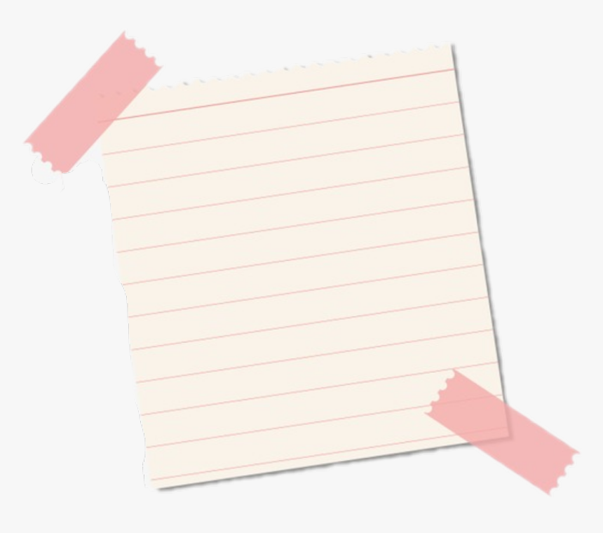 #note #tape #paper - Clipart Transparent Background Sticky Note Png, Png Download, Free Download