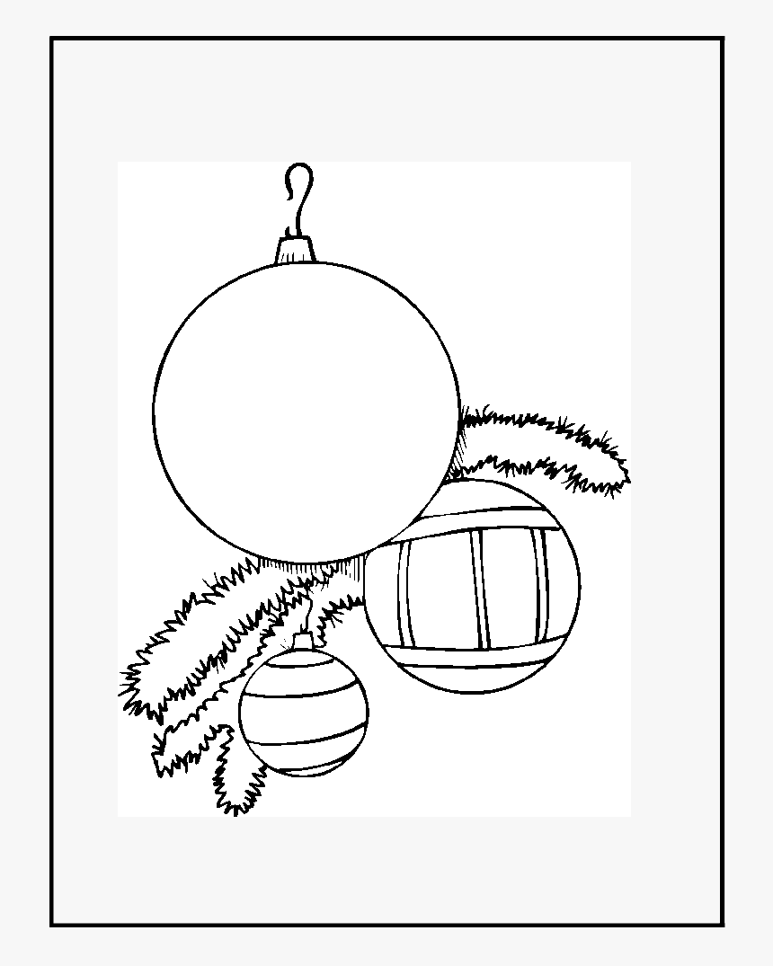 Christmas Coloring, HD Png Download, Free Download