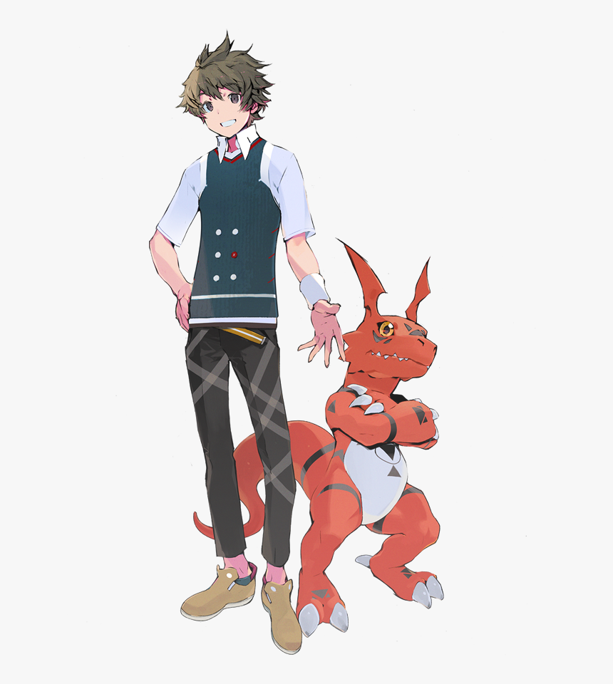 Digimon World Next Order Protagonist - Digimon World Next Order Kouta, HD Png Download, Free Download