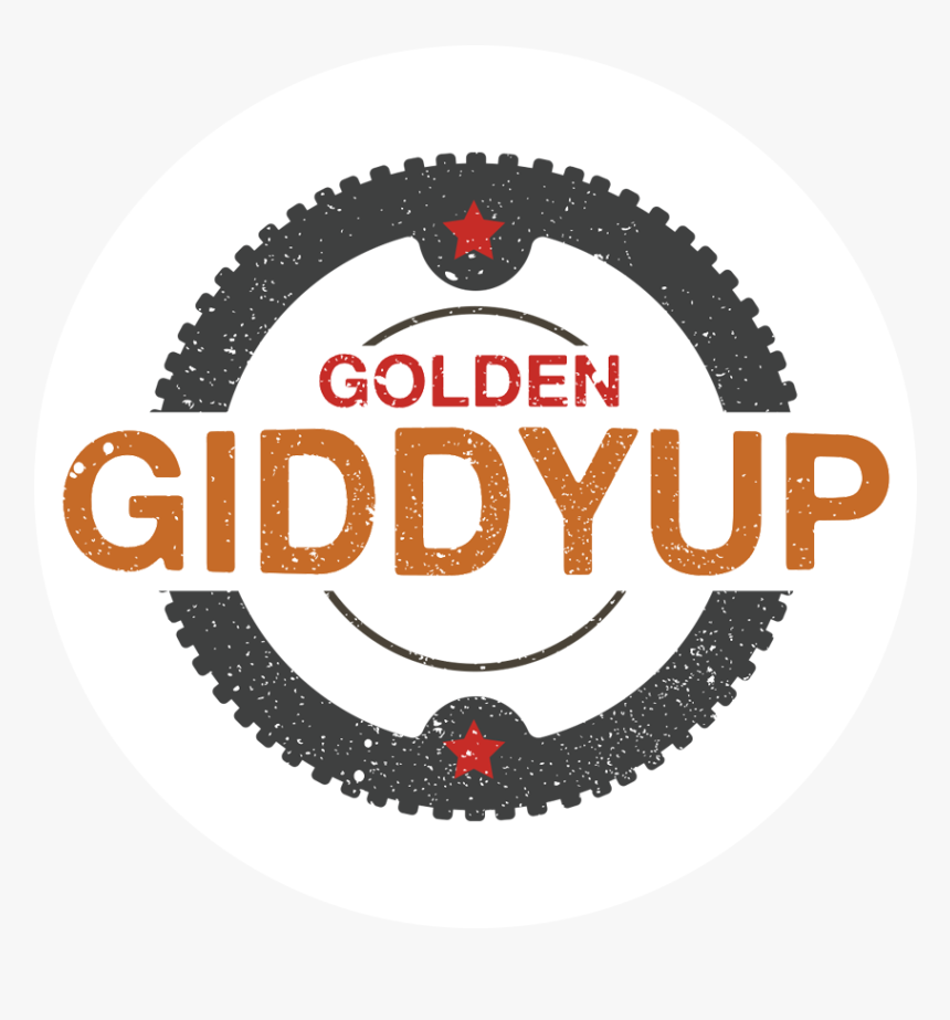 Golden Giddyup Logo - Giddy Up Logo, HD Png Download, Free Download