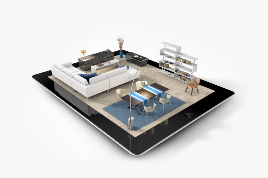 Interior Design Png - Augmented Reality Home Design App, Transparent Png, Free Download