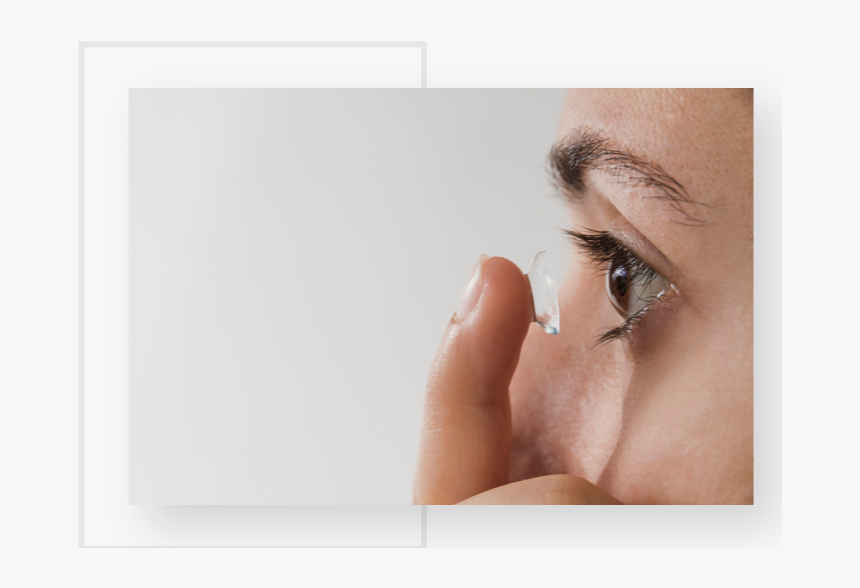 Scleral Contact Lenses - أضرار العدسات اللاصقة, HD Png Download, Free Download