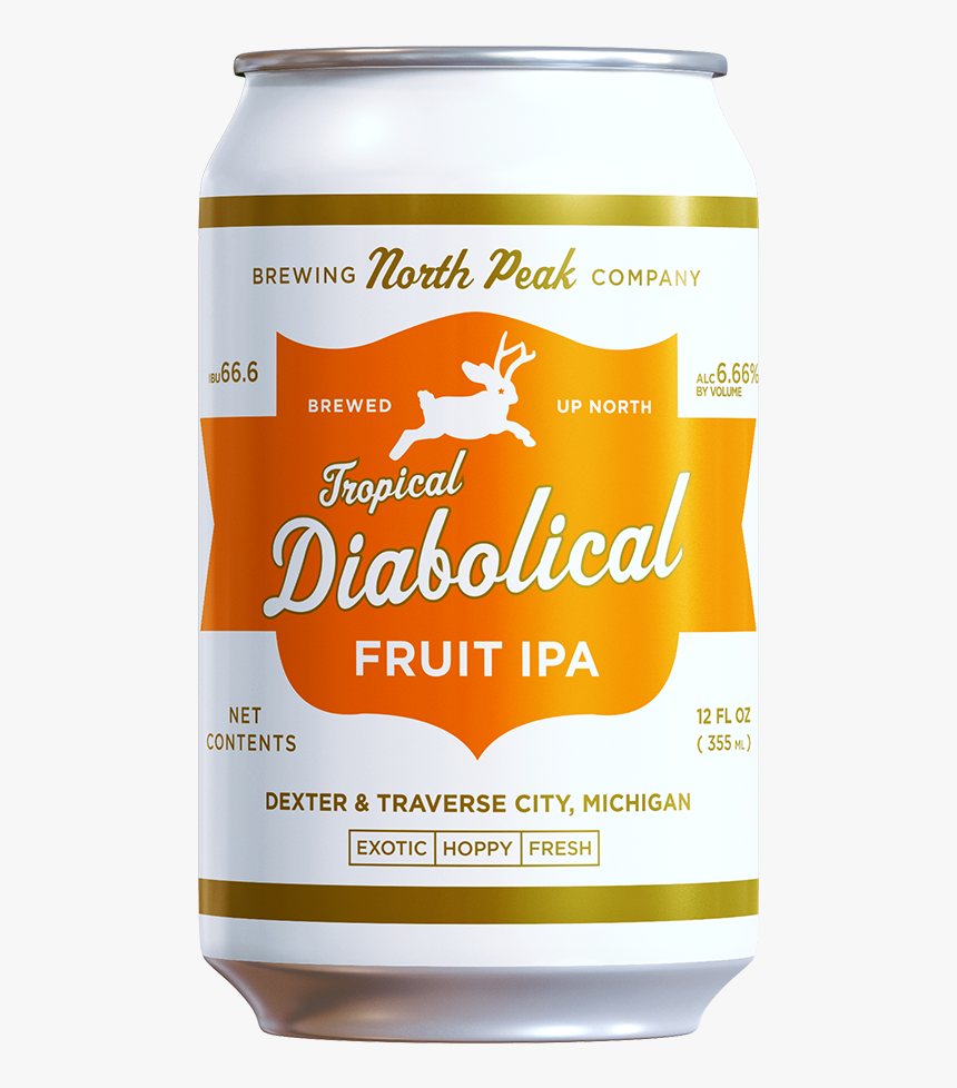 Tropical Diabolical Web Can - North Peak Diabolical Ipa, HD Png Download, Free Download