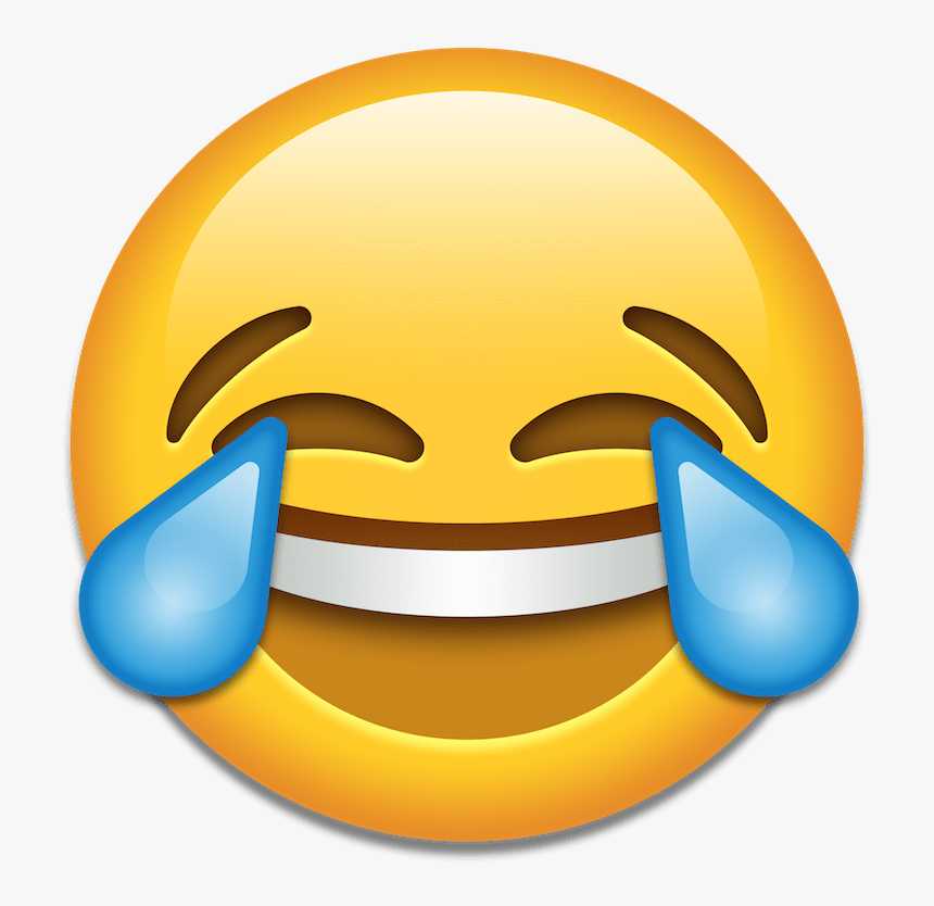 Face With Tears Of Joy Emoji - Laugh Emoji Png, Transparent Png, Free Download