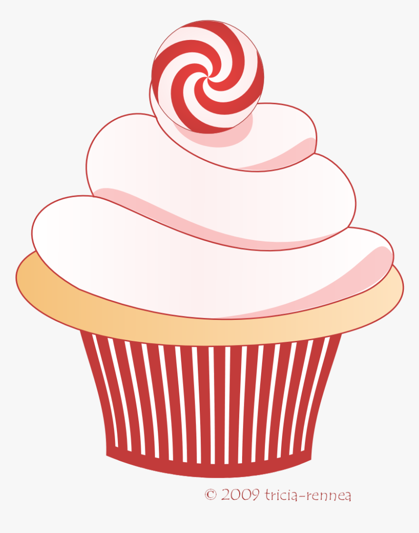 Cupcake - Clipart - Cute Cupcake Logo Png, Transparent Png, Free Download