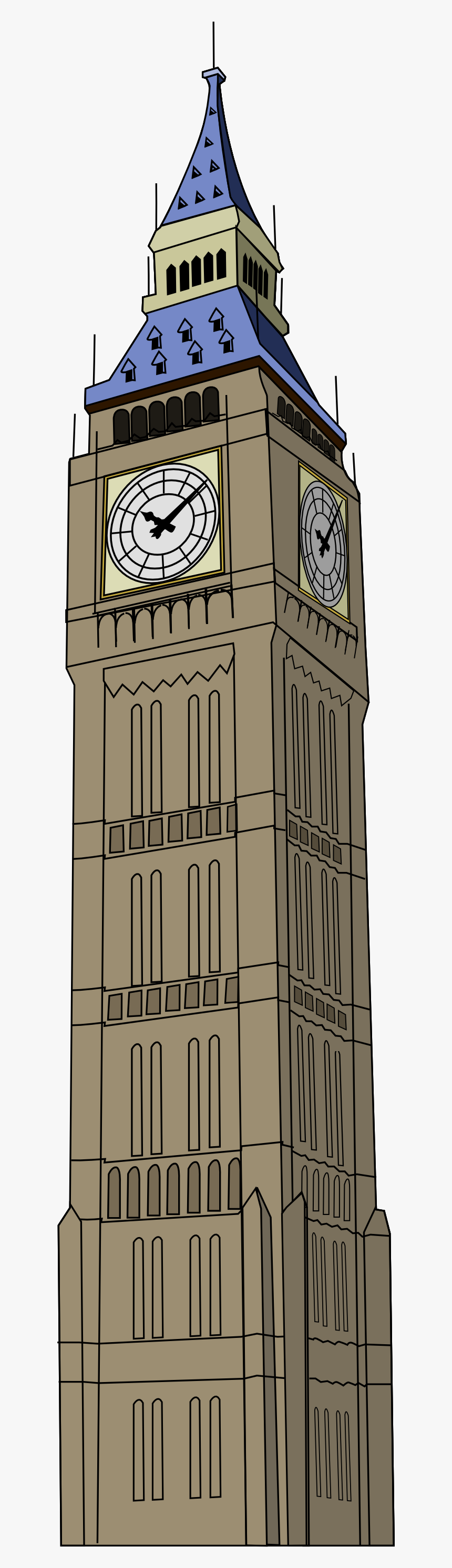 Big Ben Png Transparent Image - Big Ben Clipart Transparent, Png Download, Free Download