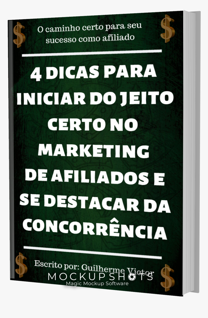 [novo E-book] Saia Na Frente De 90% Dos Outros Afiliados - Poster, HD Png Download, Free Download