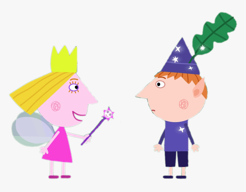 Holly Putting Spell On Ben - Holly And Ben Png, Transparent Png, Free Download