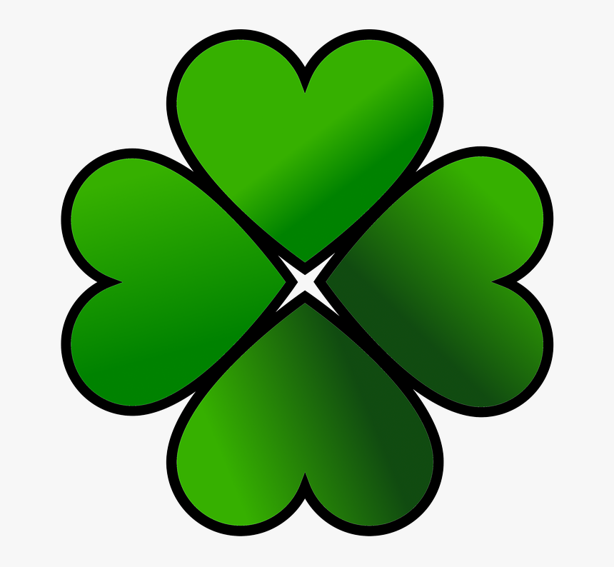 Four-leaf Clover, Flower - Trevo De 4 Folhas Desenho, HD Png Download, Free Download