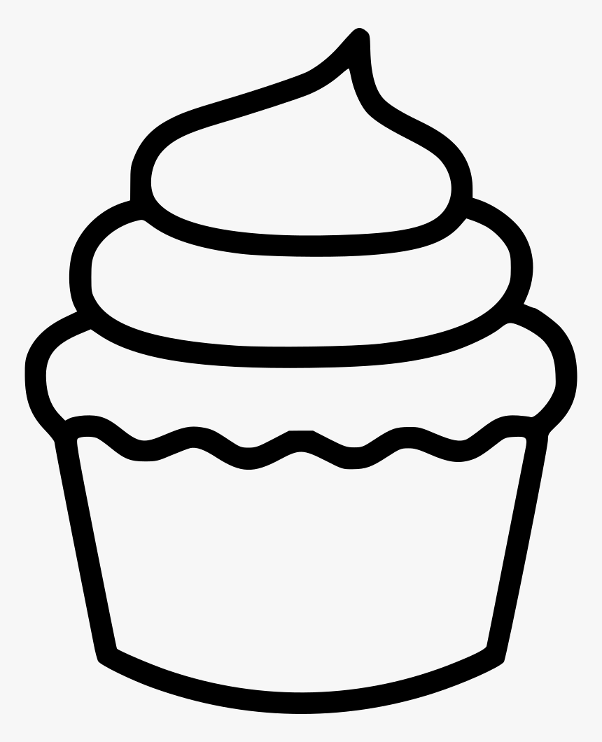 Cupcake - Icon Cupcake Svg Free, HD Png Download, Free Download