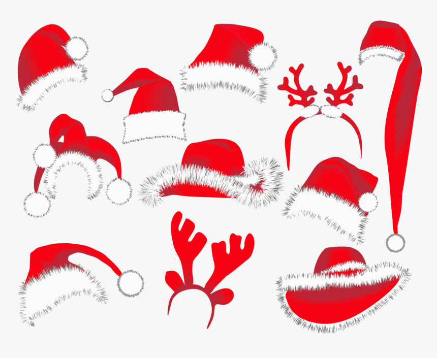 Christmas Hat Illustration, HD Png Download, Free Download