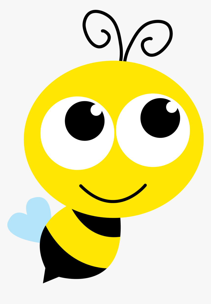 Mad Clipart Bee - Abelhinha Minus, HD Png Download, Free Download
