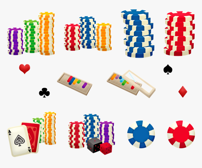 Fichas De Poker, Juegos De Azar, Juego De Cartas - Jetons De Poker Png, Transparent Png, Free Download