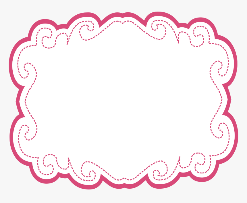 Marcos Vintage Rosa Png - Peppa Pig Frame Png, Transparent Png, Free Download