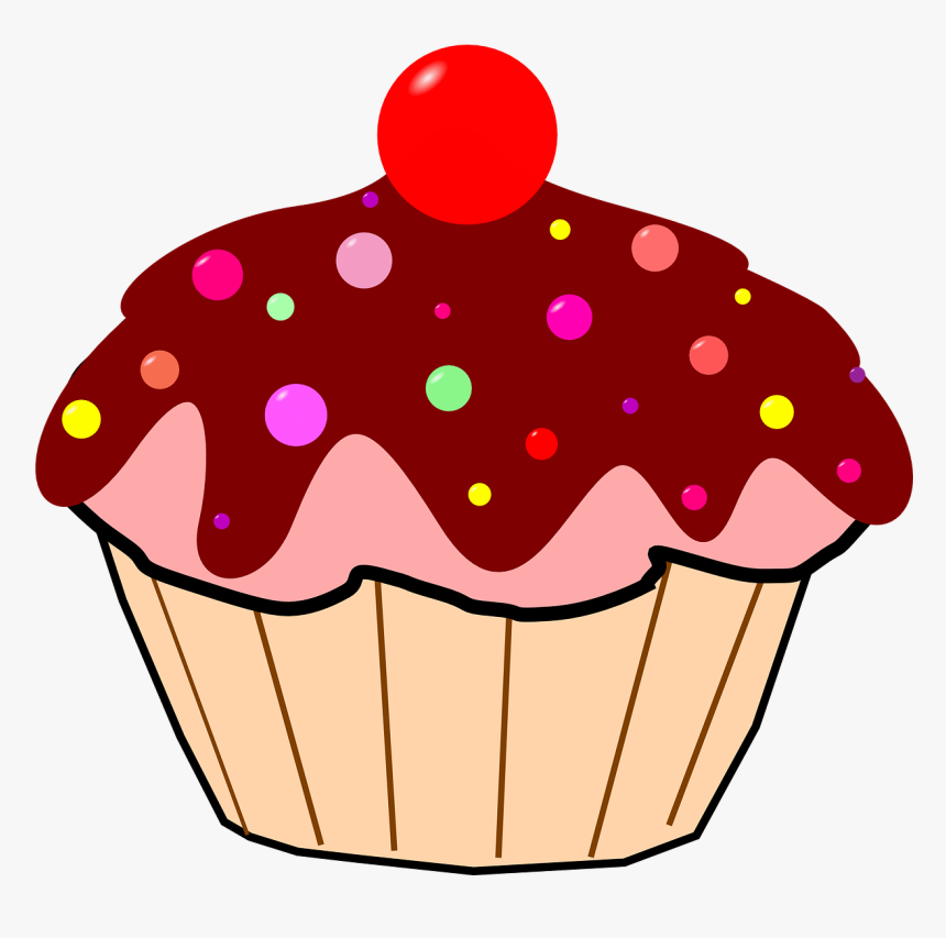 Cupcake Free To Use Clip Art - Cup Cake Clipart, HD Png Download, Free Download