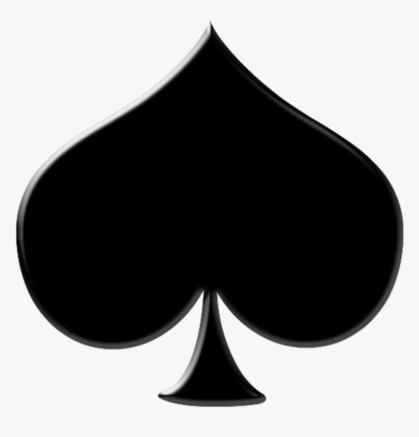Transparent Poker Png - Spade A Spade, Png Download, Free Download
