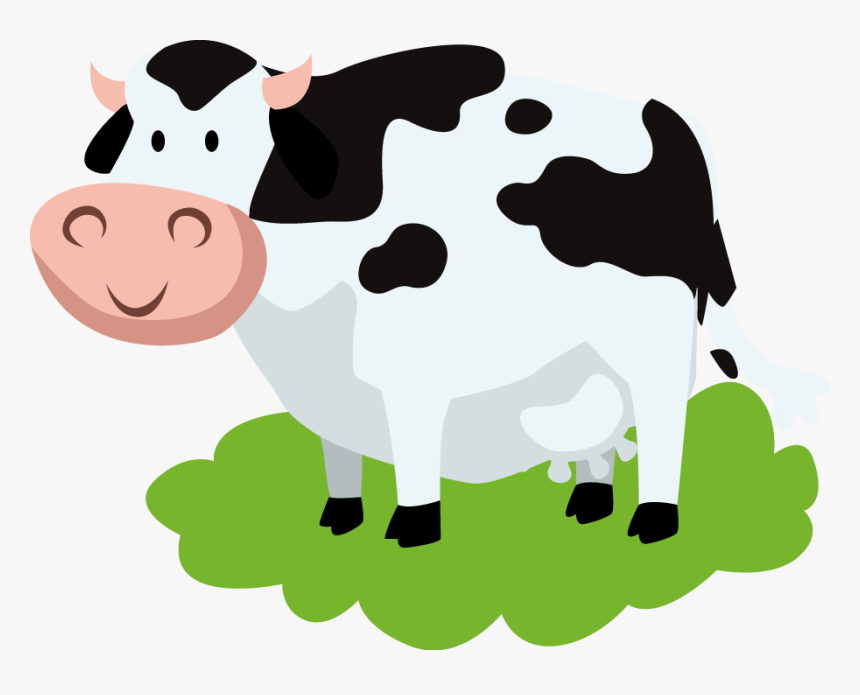Dairy Cattle Song Nursery - Cow Png Cartoon, Transparent Png - kindpng