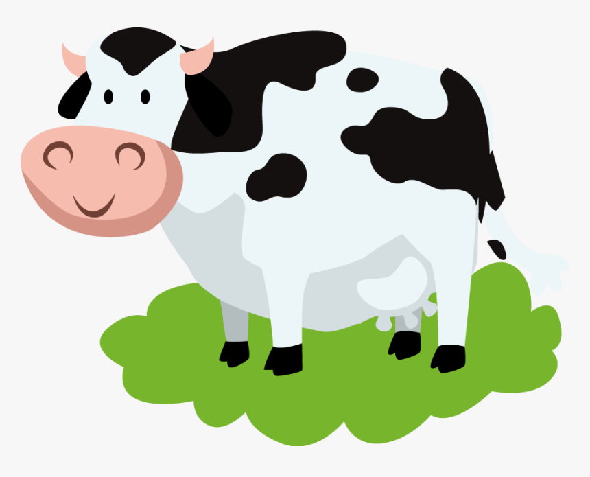 Dairy Cattle Song Nursery - Cow Png Cartoon, Transparent Png, Free Download