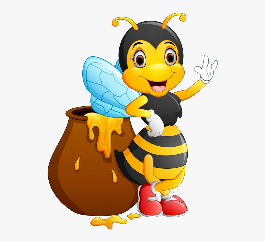 Clipart » Animals » Honey Bee Ily - Honey Glitter Graphics, HD Png Download, Free Download