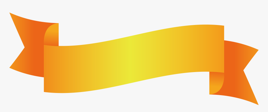 Transparent Yellow Ribbon Png - Transparent Title Box, Png Download, Free Download