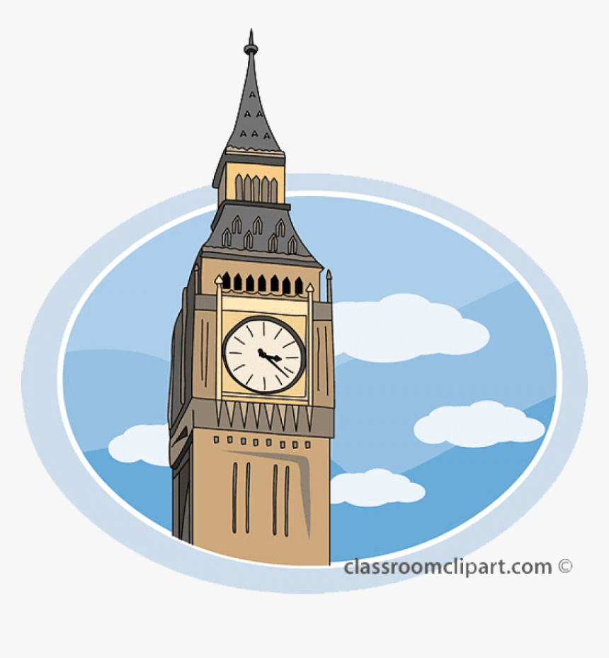 London Clock Tower Png Image - Clip Art Big Ben, Transparent Png, Free Download