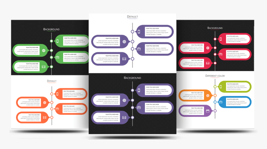 Transparent Timeline Template Png - Create Divi Timeline, Png Download, Free Download