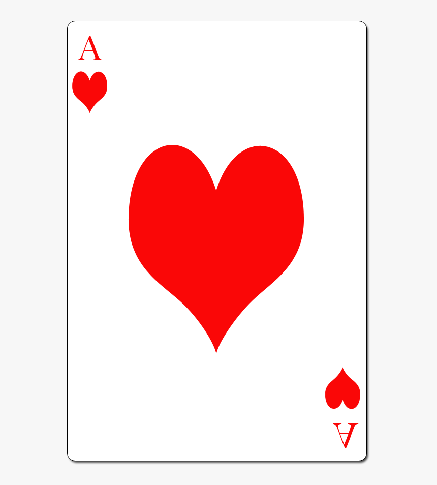 Cartas As De Corazones, HD Png Download, Free Download