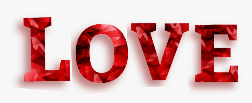 Love Png Word Transparent - Graphic Design, Png Download, Free Download