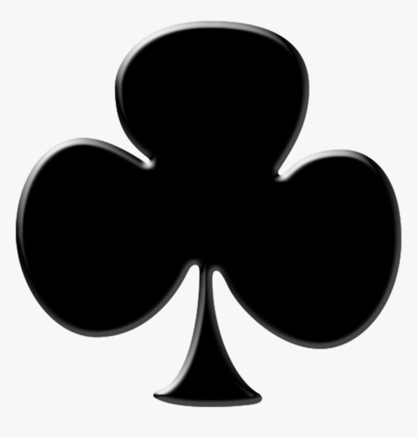 Trébol, Negro, Poker, Color - Club Symbol Cards, HD Png Download, Free Download