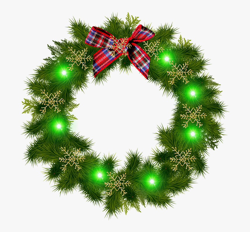 Enfeites De Natal, Guirlanda De Natal, Natal, Ornamento - Christmas Day, HD Png Download, Free Download