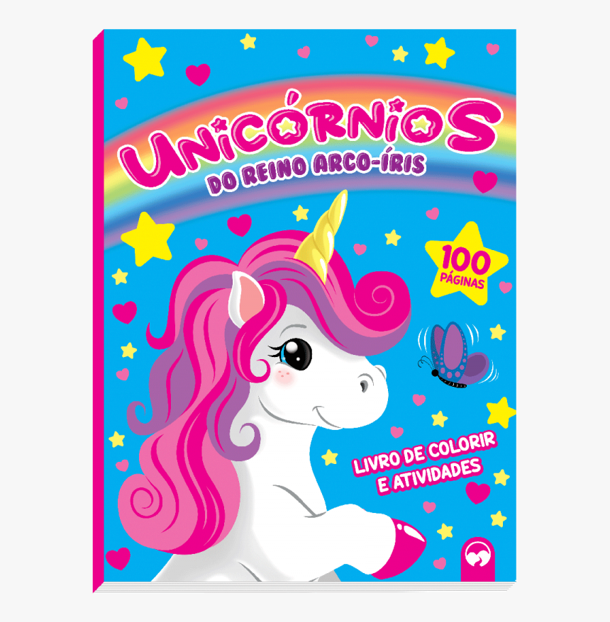 Unicórnios Do Reino Do Arco-íris - Cartoon, HD Png Download, Free Download