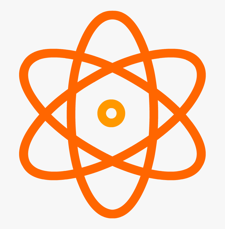 Atom Symbol - Science Icon Png, Transparent Png, Free Download