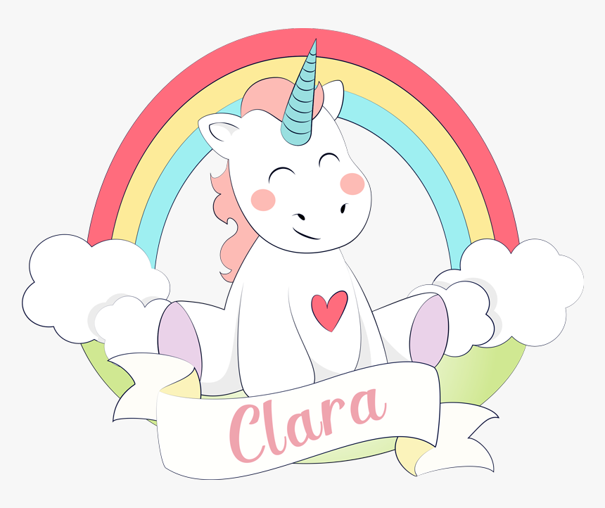 Vinilo Cuento Infantil Unicornio Arco Iris - Unicorn I Believe, HD Png Download, Free Download