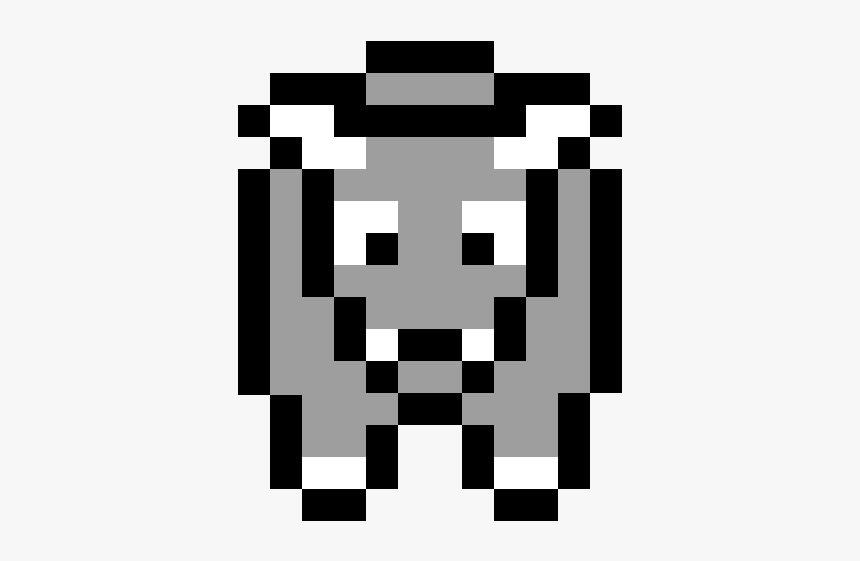 Black And White Pokemon Pixel Art, HD Png Download, Free Download