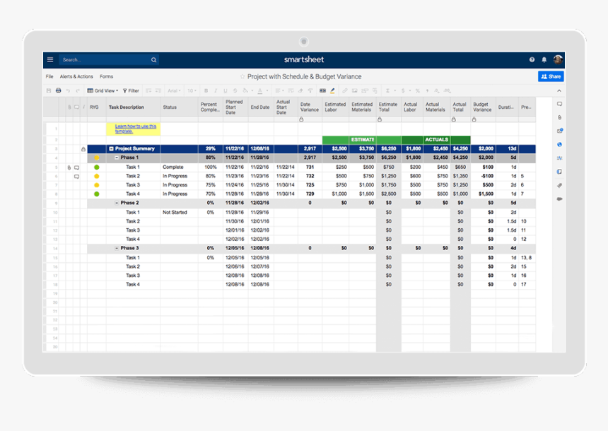 Project Plan Template, HD Png Download, Free Download