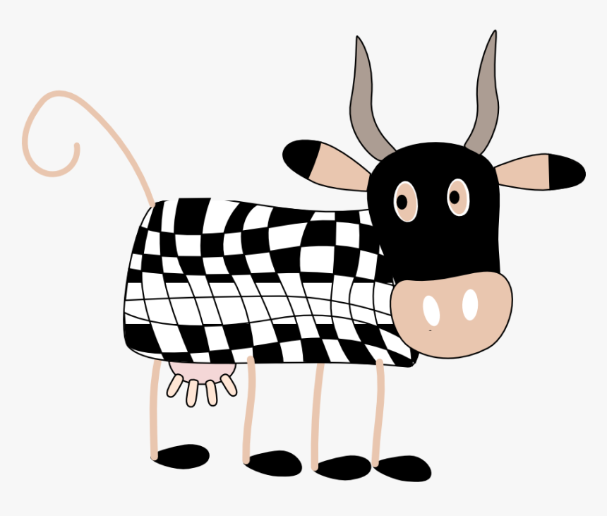 Cows Visual Effects Insert Tiger Geometry Clipartist - Animasi Bergerak Hewan Sapi, HD Png Download, Free Download
