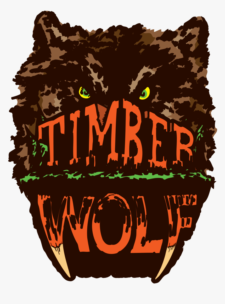 Timber Wolf Worlds Of Fun Logo, HD Png Download, Free Download