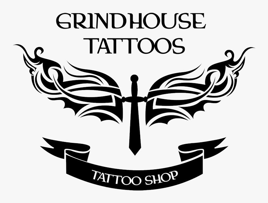 Grindhouse Tattoos Logo - Emblem, HD Png Download, Free Download