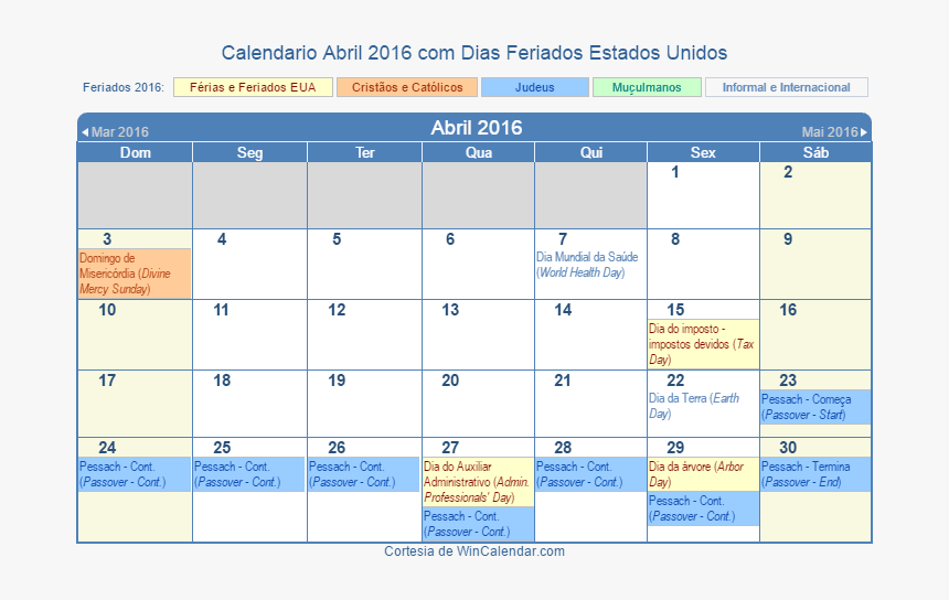 Calendário Dos Estados Unidos Abril 2016 Em Formato - January 2021 Calendar With Holidays, HD Png Download, Free Download