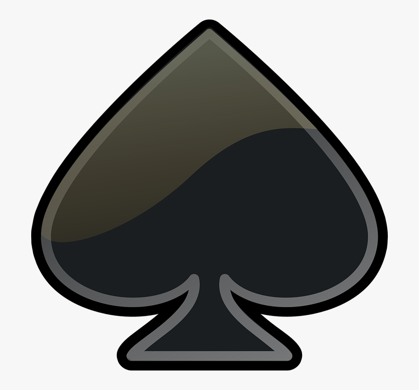 Spade, Poker, Ace, Cards, Game, Casino, King, Gambler - Spade Symbol, HD Png Download, Free Download