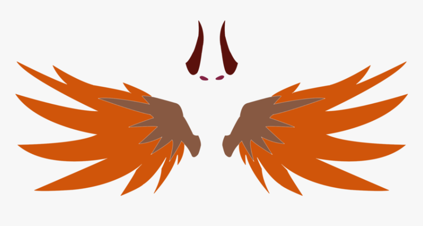 Devil Clipart Wings - Overwatch Mercy Wing Png, Transparent Png, Free Download