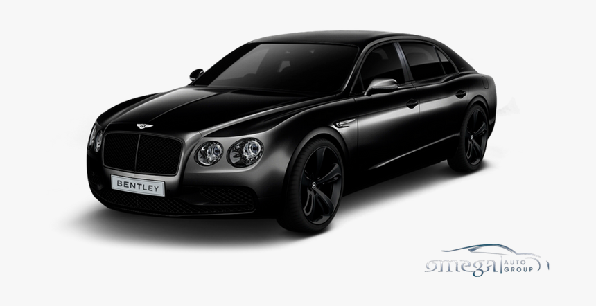 Black Bentley Flying Spur Png, Transparent Png, Free Download