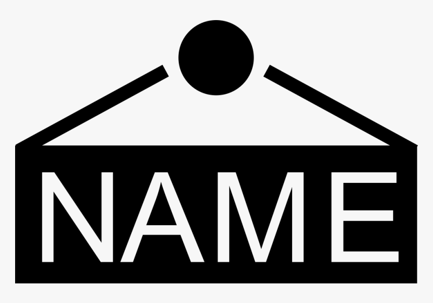 Nametag - Sign, HD Png Download, Free Download
