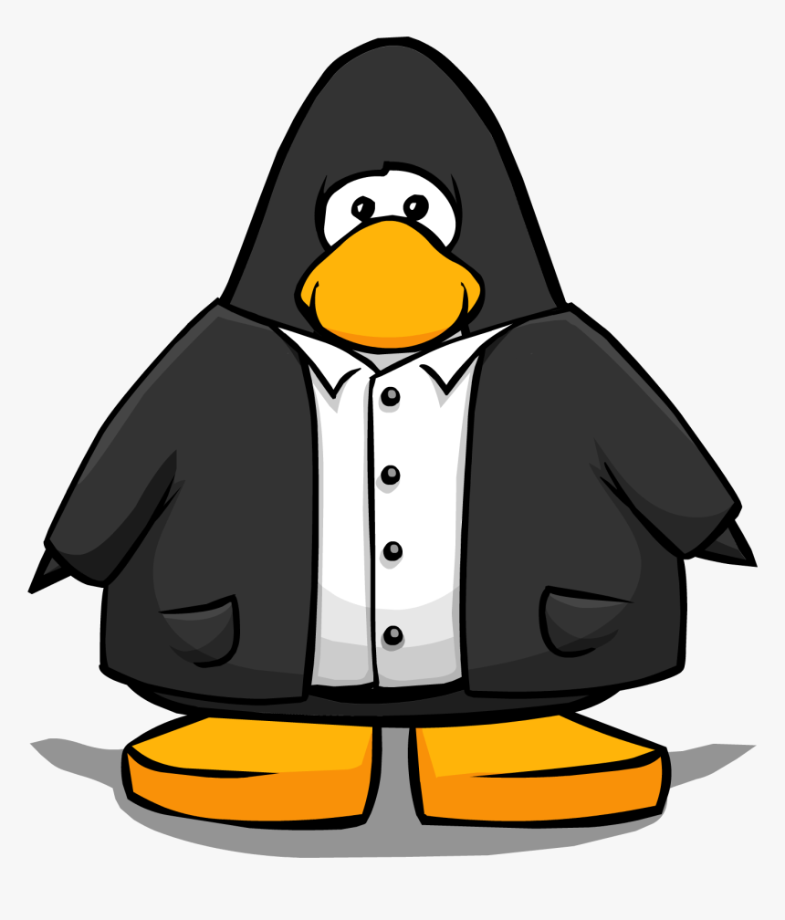 Black Suit Png - Club Penguin Suit, Transparent Png, Free Download