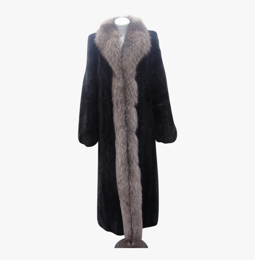 Black Mink Coat 1950, HD Png Download, Free Download