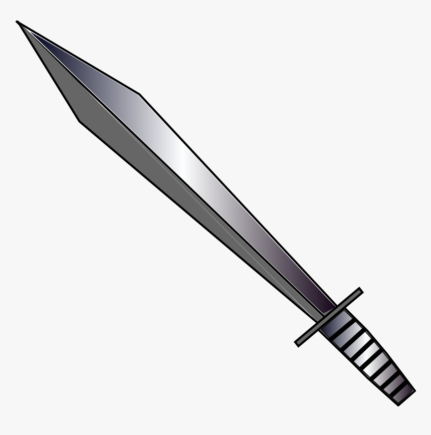 Clipart Sword Medieval Sword - Sword Clipart, HD Png Download, Free Download