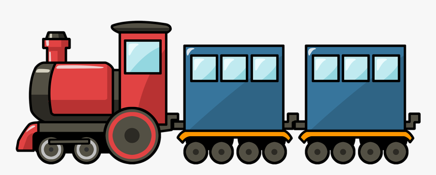 Railways Clipart Cartoon - Train Png Clipart, Transparent Png, Free Download