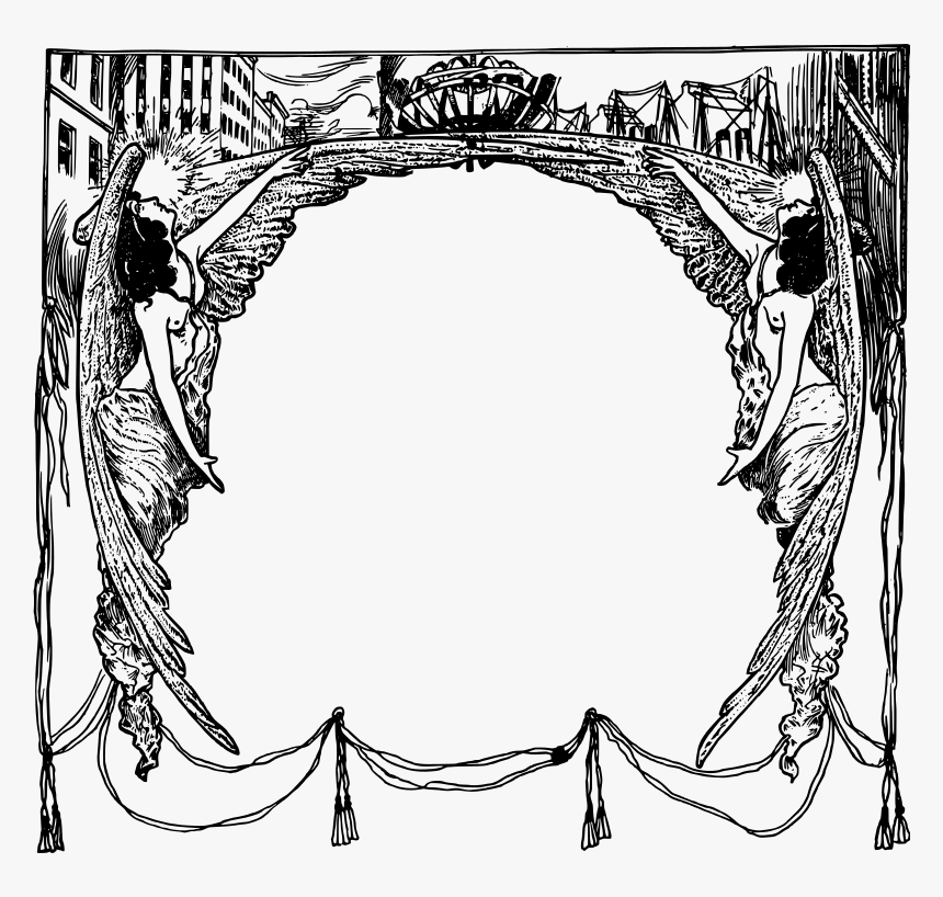 Angelic Frame Png Vector, Transparent Png, Free Download