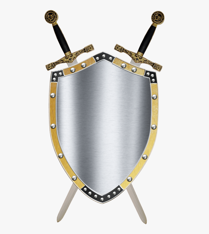 Medieval Swords Clipart - Medieval Swords And Shield Png, Transparent Png, Free Download